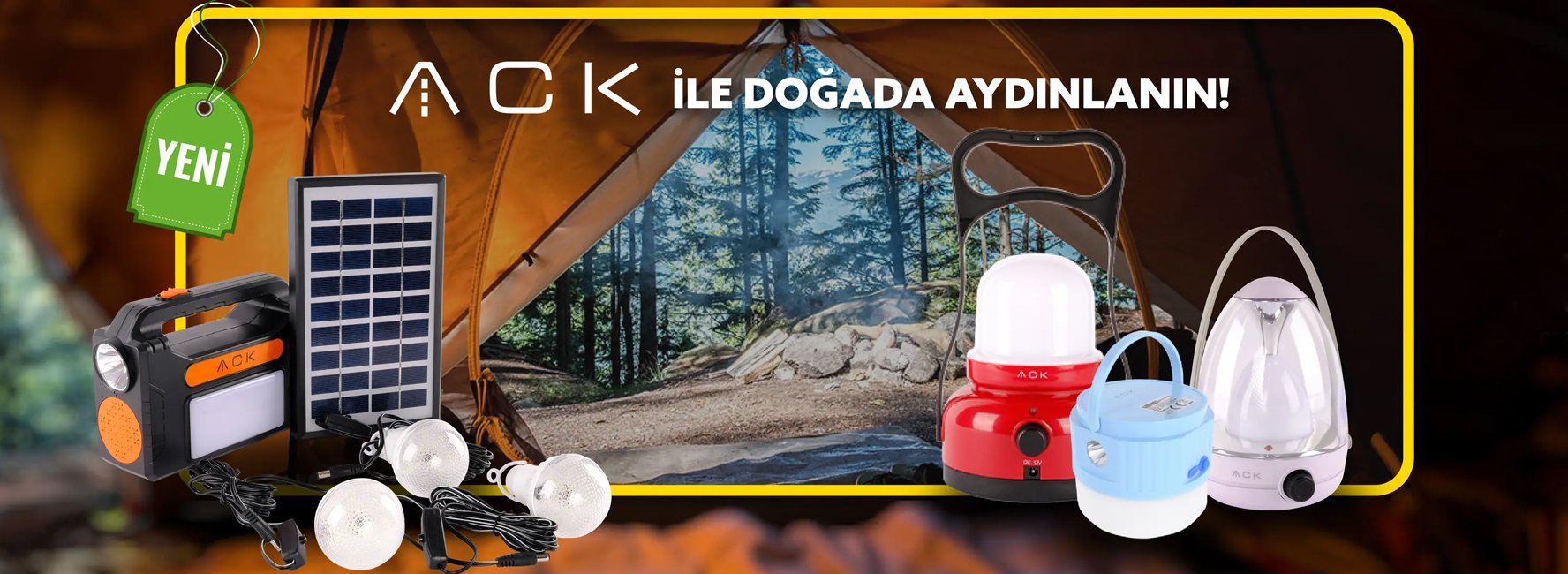 Ack Sarjli aydinlatma ürünleri