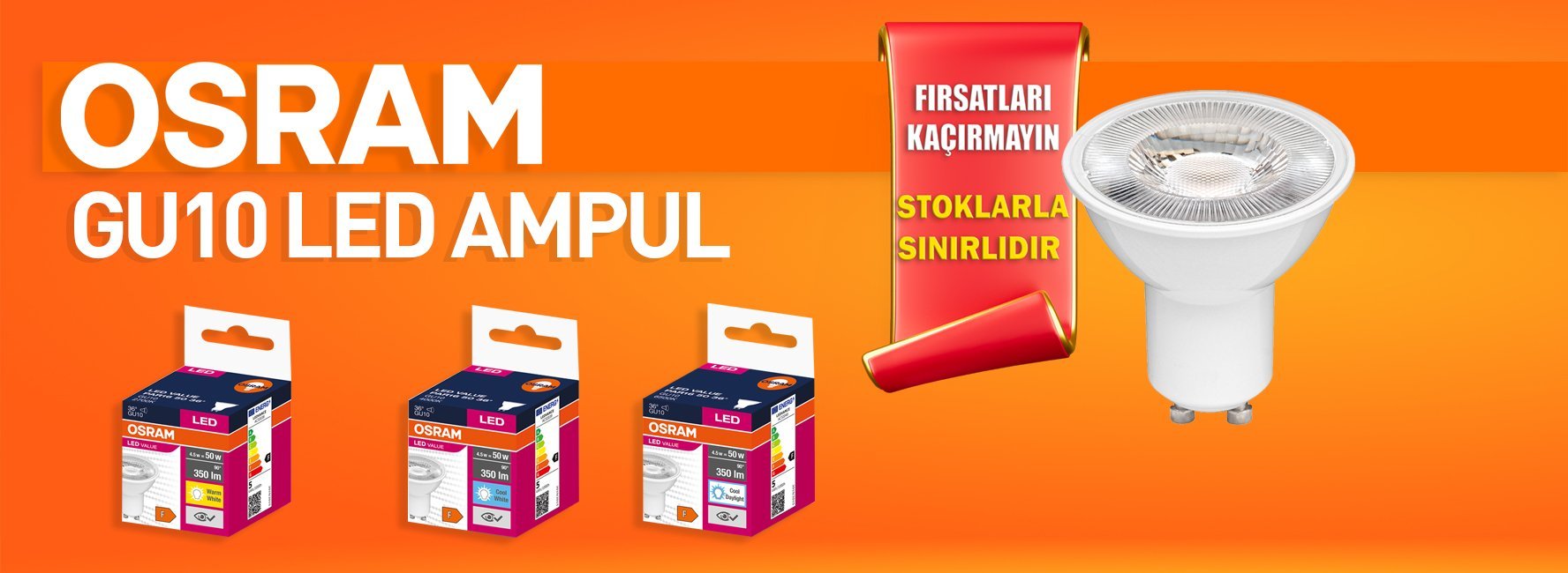 Osram Gu10 AydınlatmaDunyam.comda