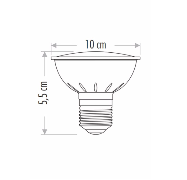 Cata Par 30 Led Ampul Ürün Ölçüleri CT-4246