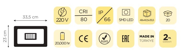 led projektörler