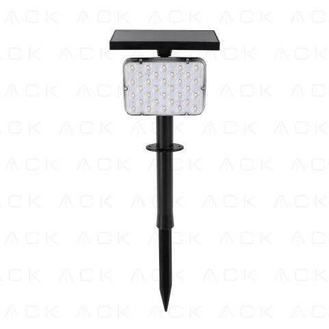 ACK Solar Led Çim Armatürü Kazıklı 8W/H 3000K AG60-01801
