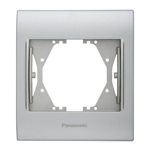 Panasonic Thea Blu Chrome Matt Beyaz Tekli Çerçeve