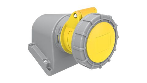 Bemis  3/16A. 90° Eğik Duvar Priz IP67 BC1-1303-7535