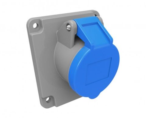 Bemis  3/16A. 45° Eğik Makine Priz IP44 BC1-1403-2420