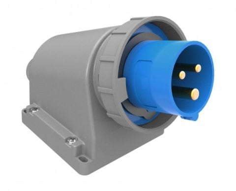 Bemis  3/16A. 90° Eğik Duvar Fiş IP67 BC1-1403-7236