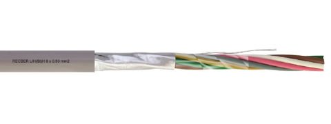 Reçber LIH(St)H 8x1,5mm2 + 0,50mm2 Sinyal Ve Kontrol Kablosu