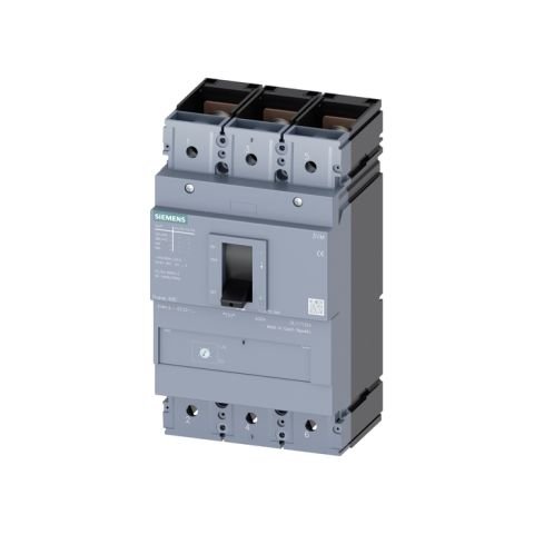 Siemens Sentron 3Vm Kompakt Tip Termik Manyetik Güç Şalteri; 3Vm1; 36Ka; 500A; Ayarli Termik; Sabit Manyetik; 3 Kutuplu 3VM1450-4EE32-0AA0